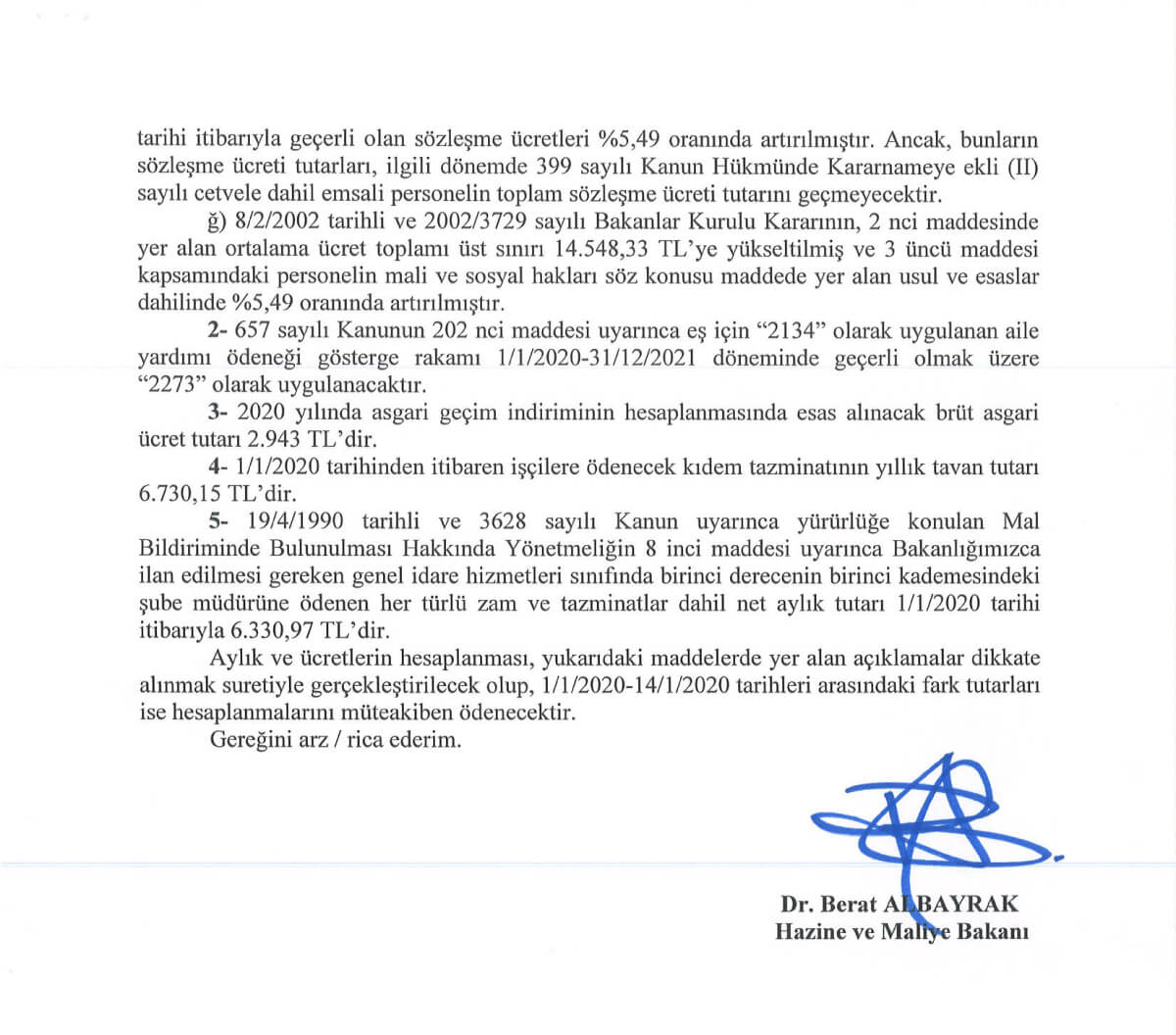 Kıdem Tazminatı Tavanı Mali ve Sosyal Haklar 2