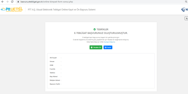 Uets Ulusal Elektronik Tebligat Sistemi Aktivasyonu Nasil Yapilir
