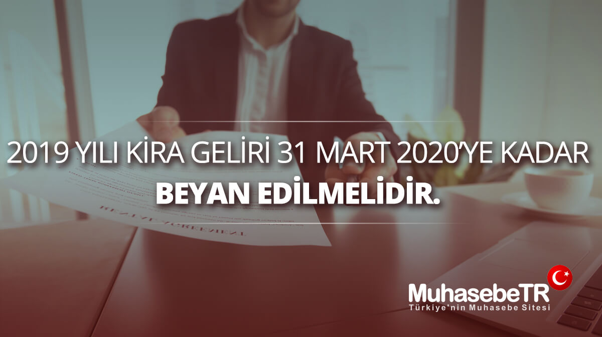 Kira Beyannamesi Ne Zaman Verilir?